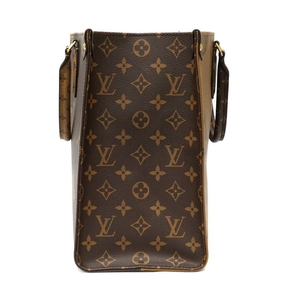 Louis Vuitton the On Brown Go Canvas MM Bag Tote - Picture 1 of 11